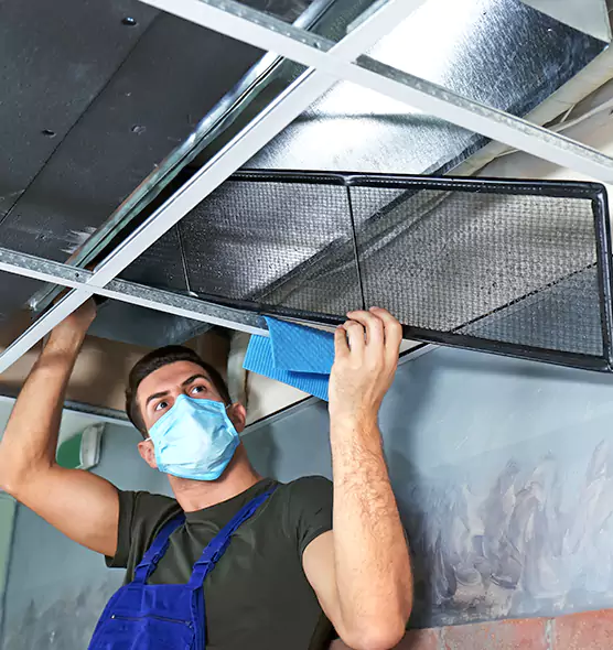 Professional Air Duct Pollen Cleaning in Corsicana, TX